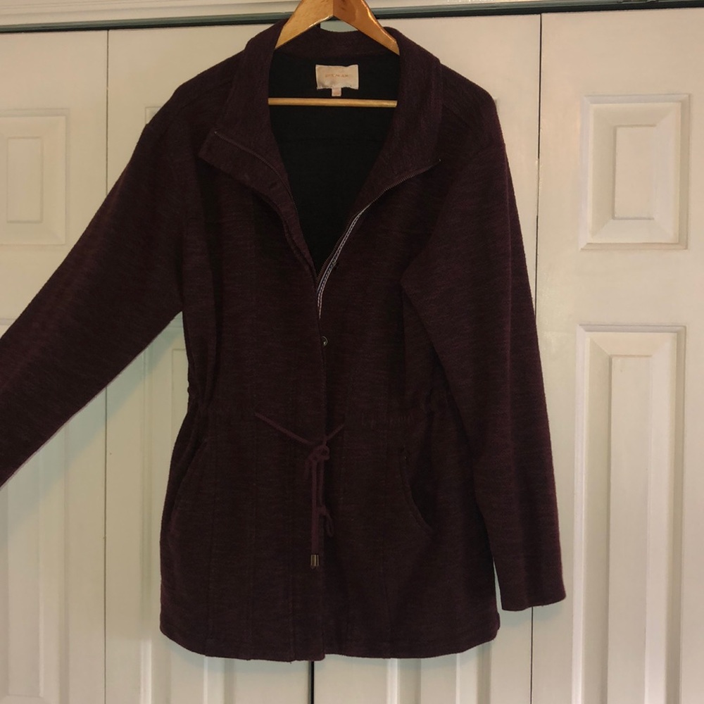 Maroon Versatile Utility Jacket